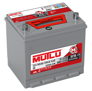 Купить Mutlu SFB JIS M2 6СТ-60 (О.П.) 520А (с буртом) 55D23FL