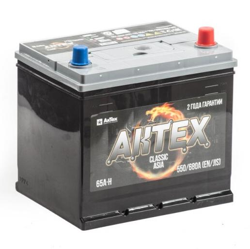 Купить АКТЕХ CLASSIC Asia 6СТ-65 (О.П.) 550А 75D23L